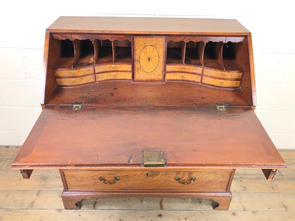 Antique Mahogany Bureau View IV