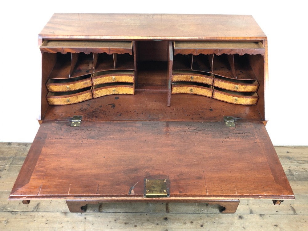 Antique Mahogany Bureau View V