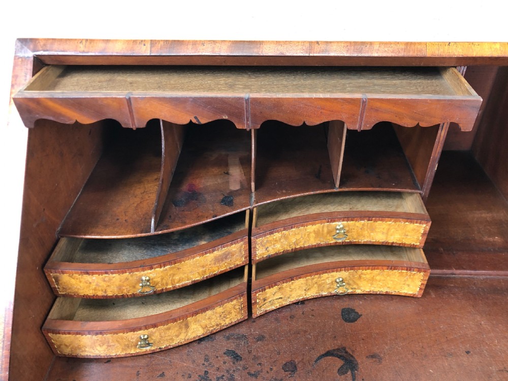 Antique Mahogany Bureau View VI