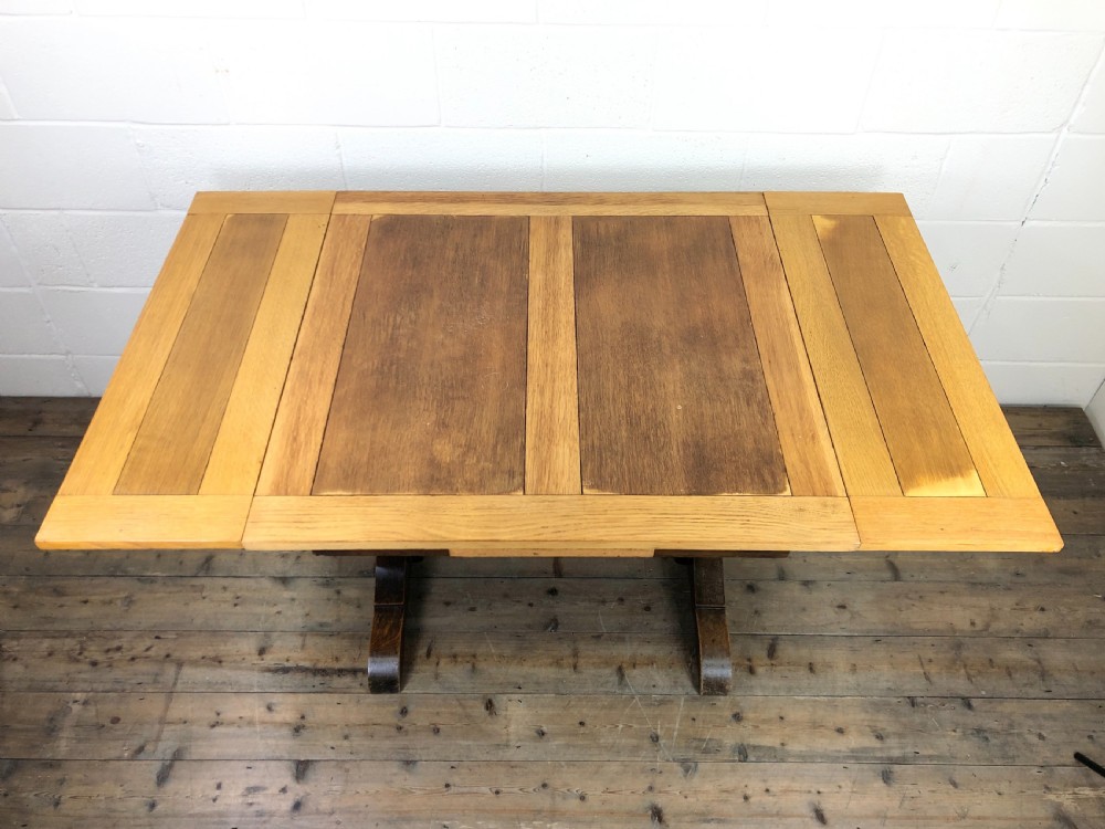 Oak Draw Leaf Pub Style Dining Table  View IV