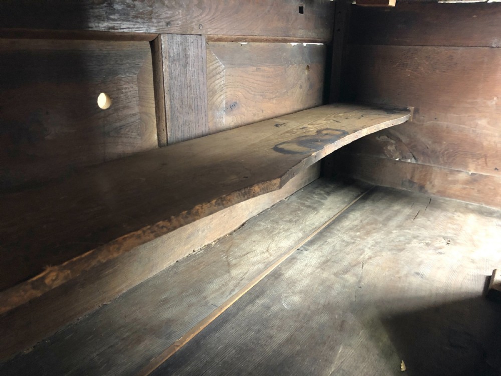 18th Century Oak Coffer Cupboard View IV