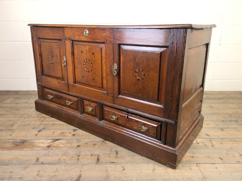 18th Century Oak Coffer Cupboard View VII