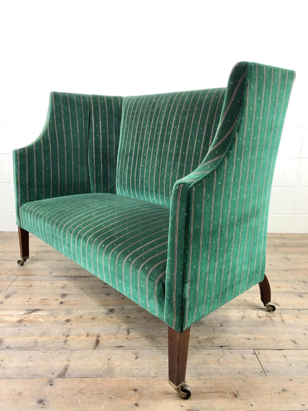 Antique Upholstered Sofa in Georgian Style View VI