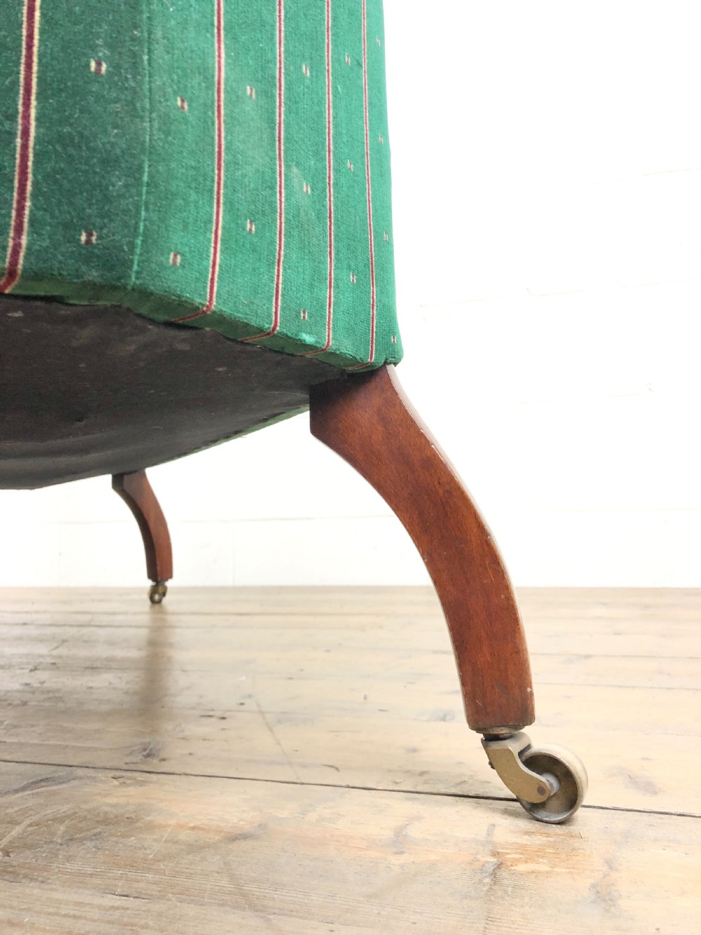 Antique Upholstered Sofa in Georgian Style View VII