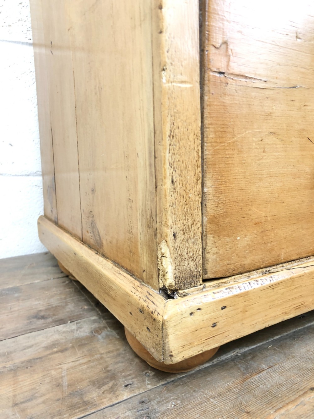 Small Antique Pine Chest of Drawers View IV