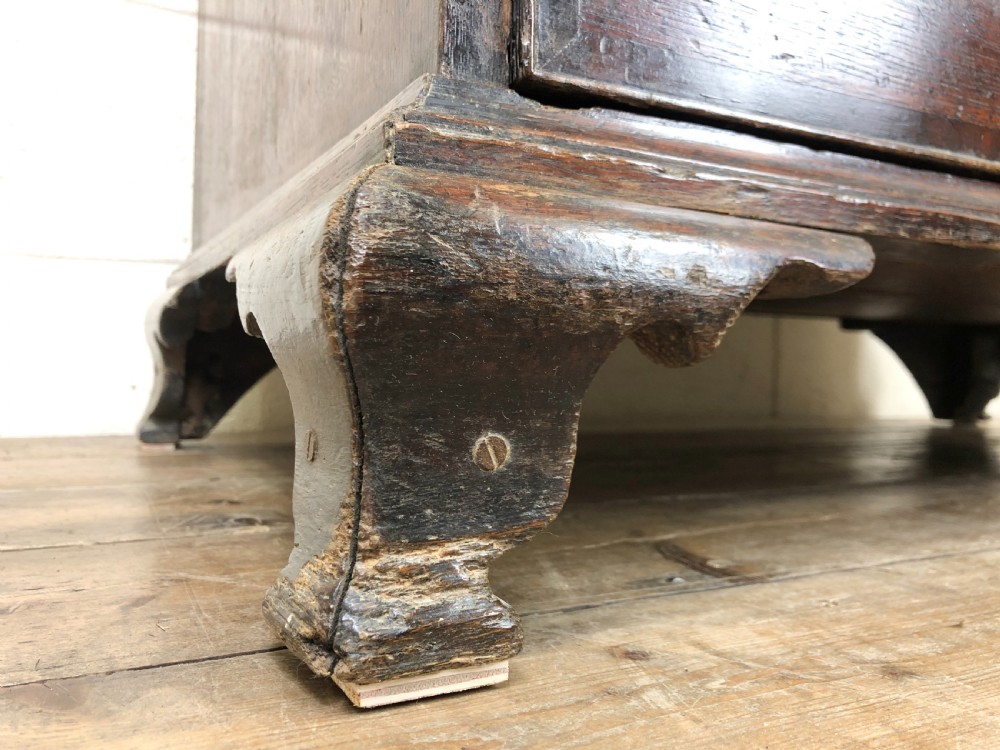 Antique Oak Country Made Chest of Drawers View IV