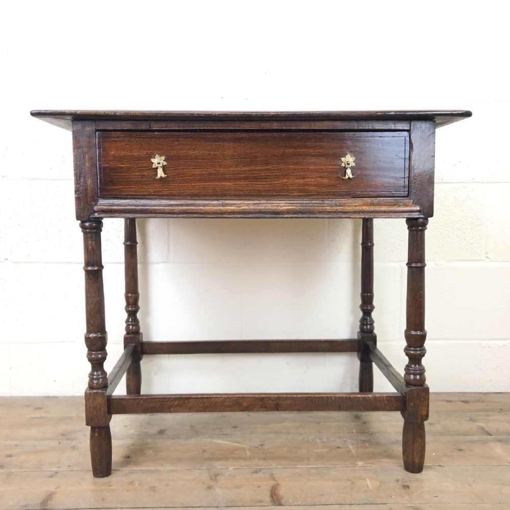 Antique Oak Side Table
