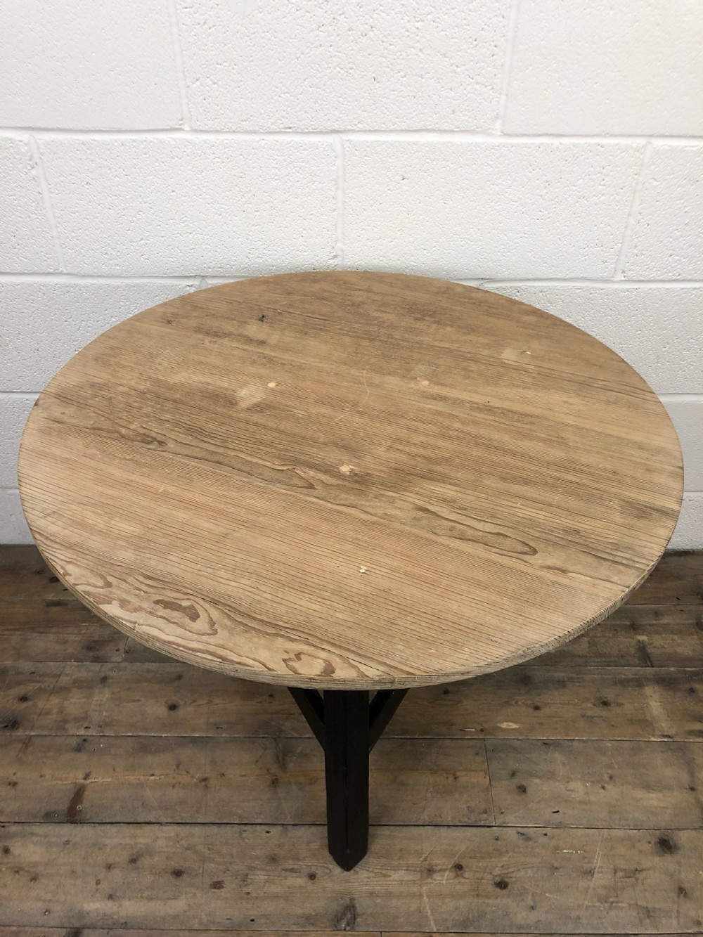 Antique Pine Cricket Table View IV