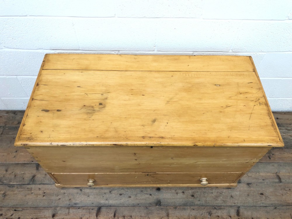 Large 19th Century Pine Chest View II