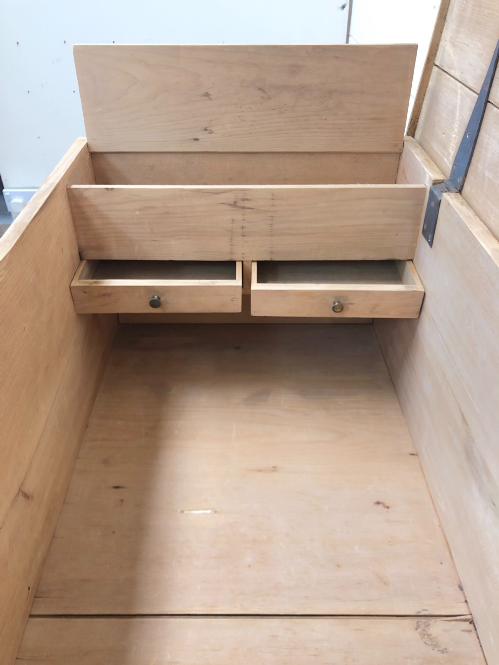 Large 19th Century Pine Chest View III
