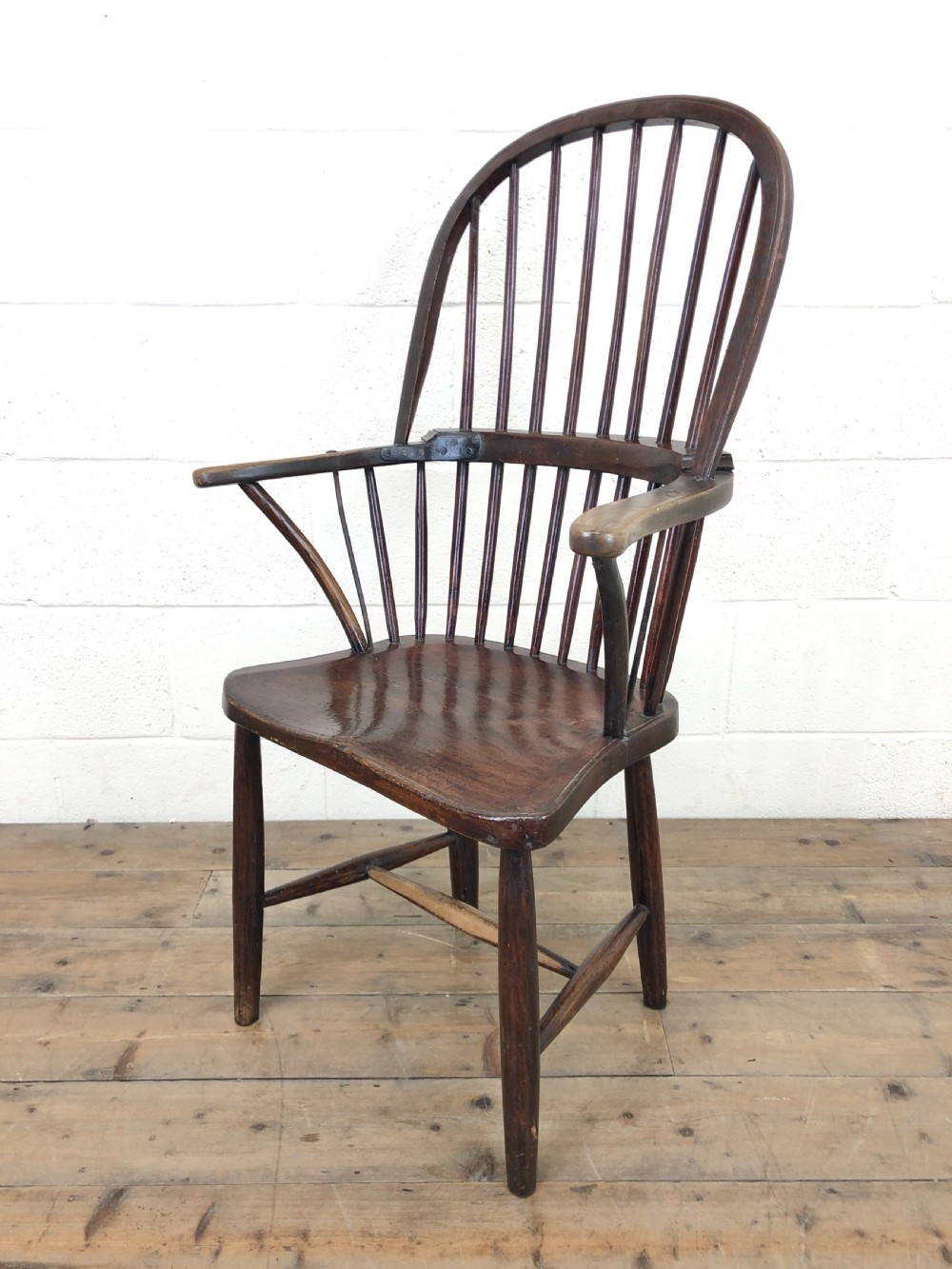 19th Century Elm and Ash Windsor Chair View III