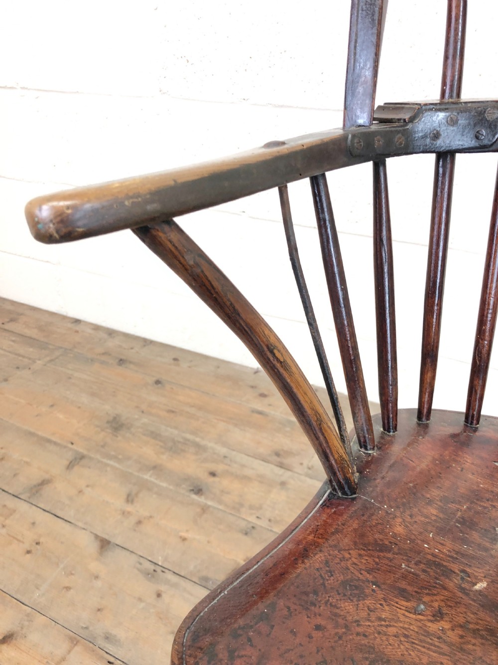 19th Century Elm and Ash Windsor Chair View VII