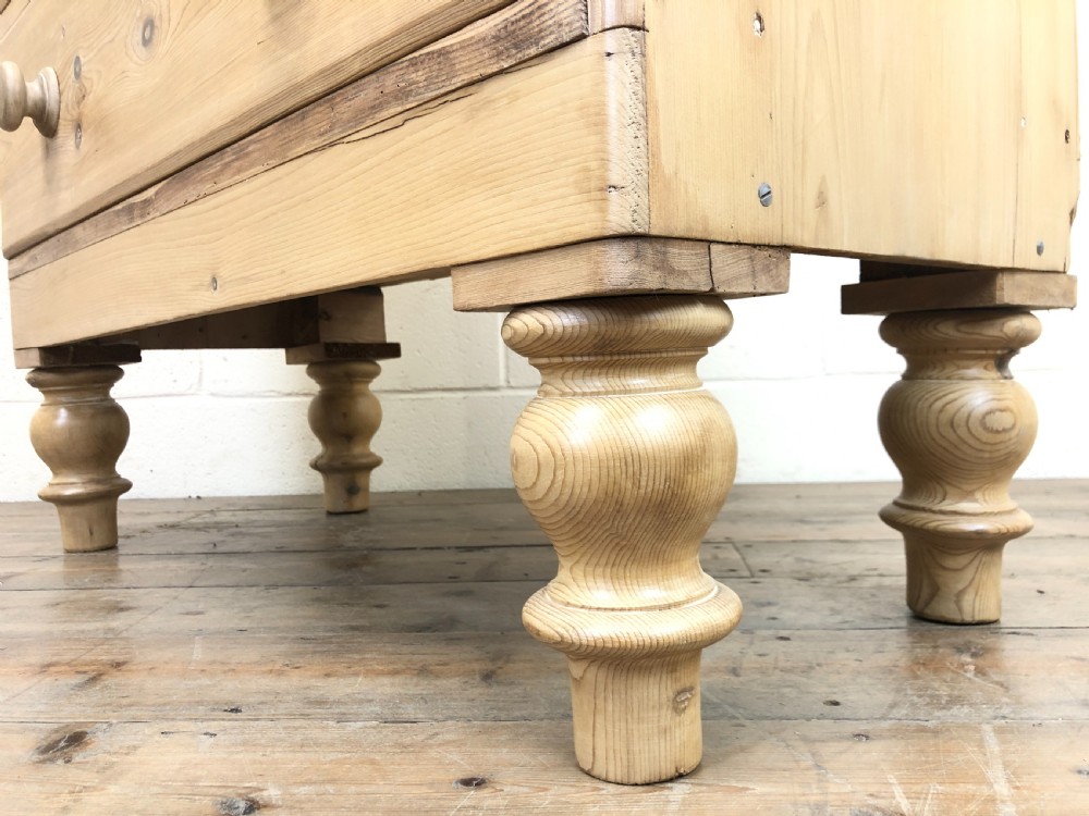 Antique Pine Chest of Drawers View V