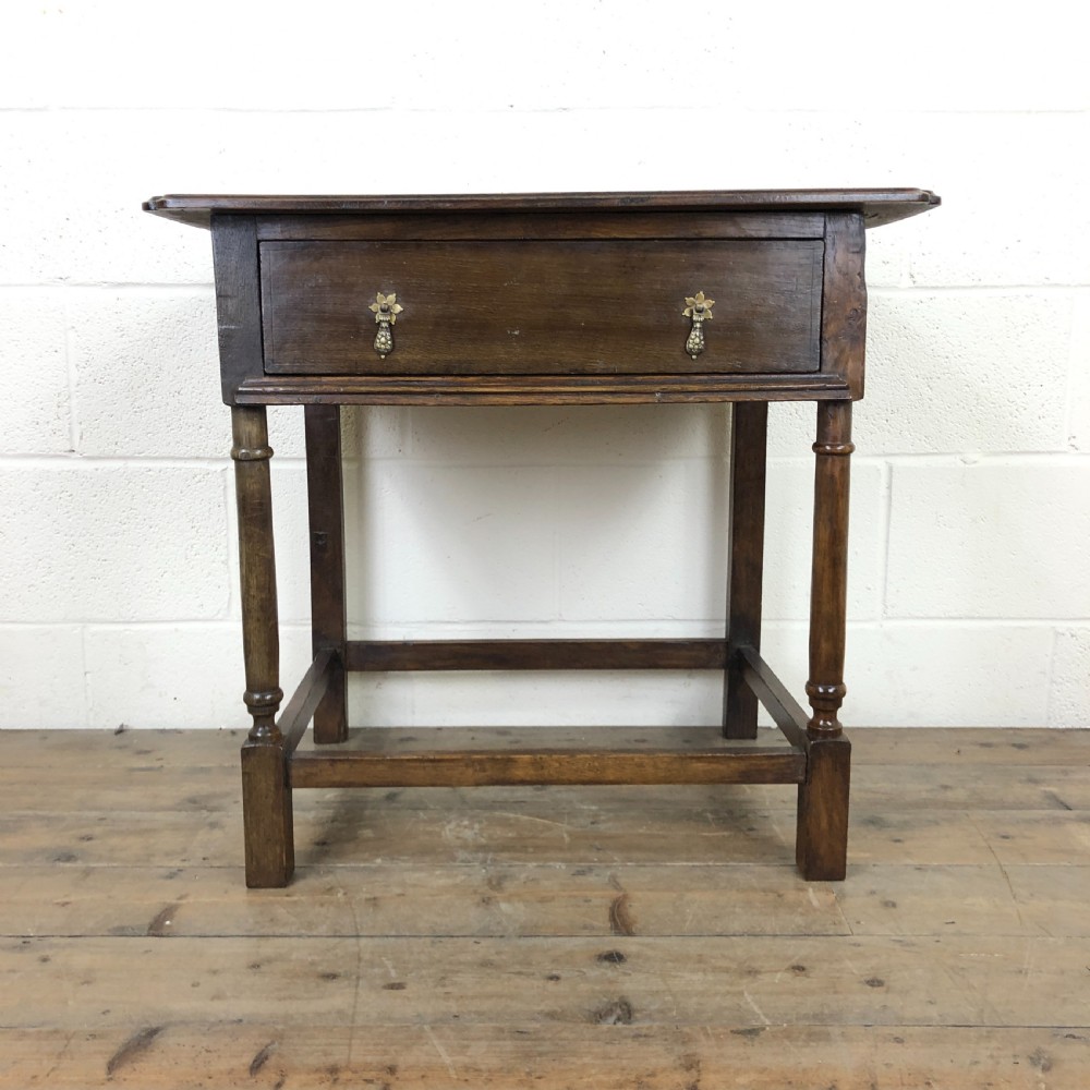 Antique Oak Side Table