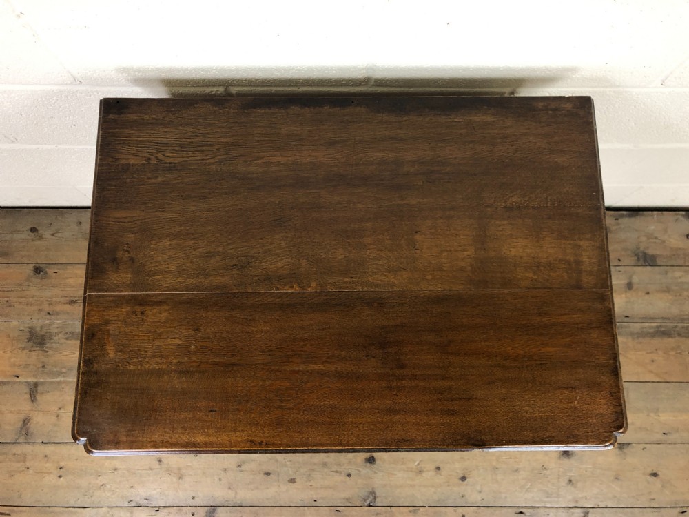 Antique Oak Side Table View II