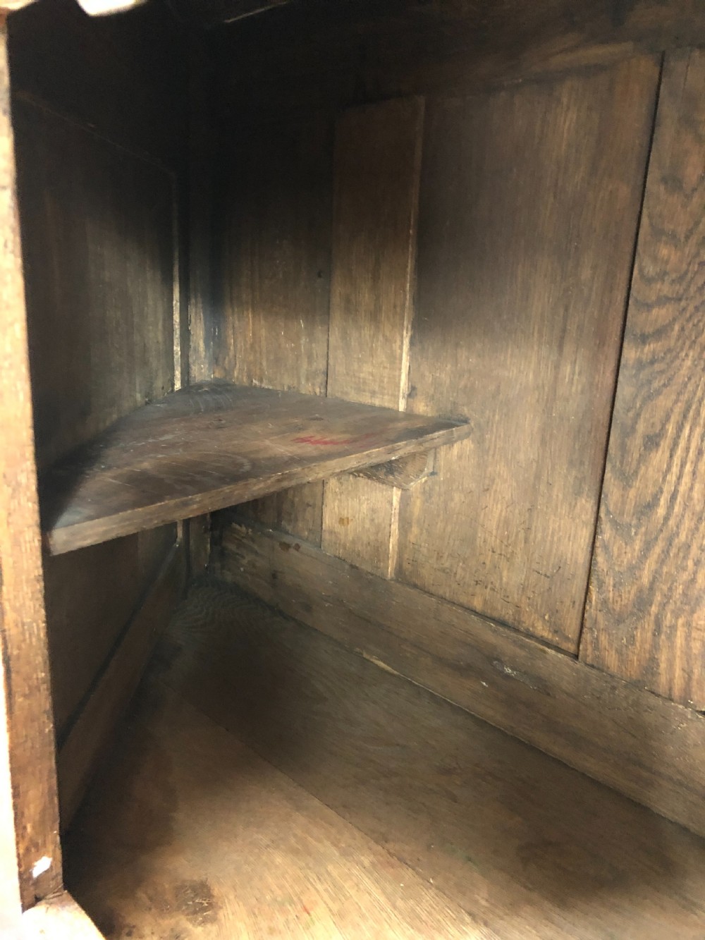 Antique English Oak Cupboard View IV