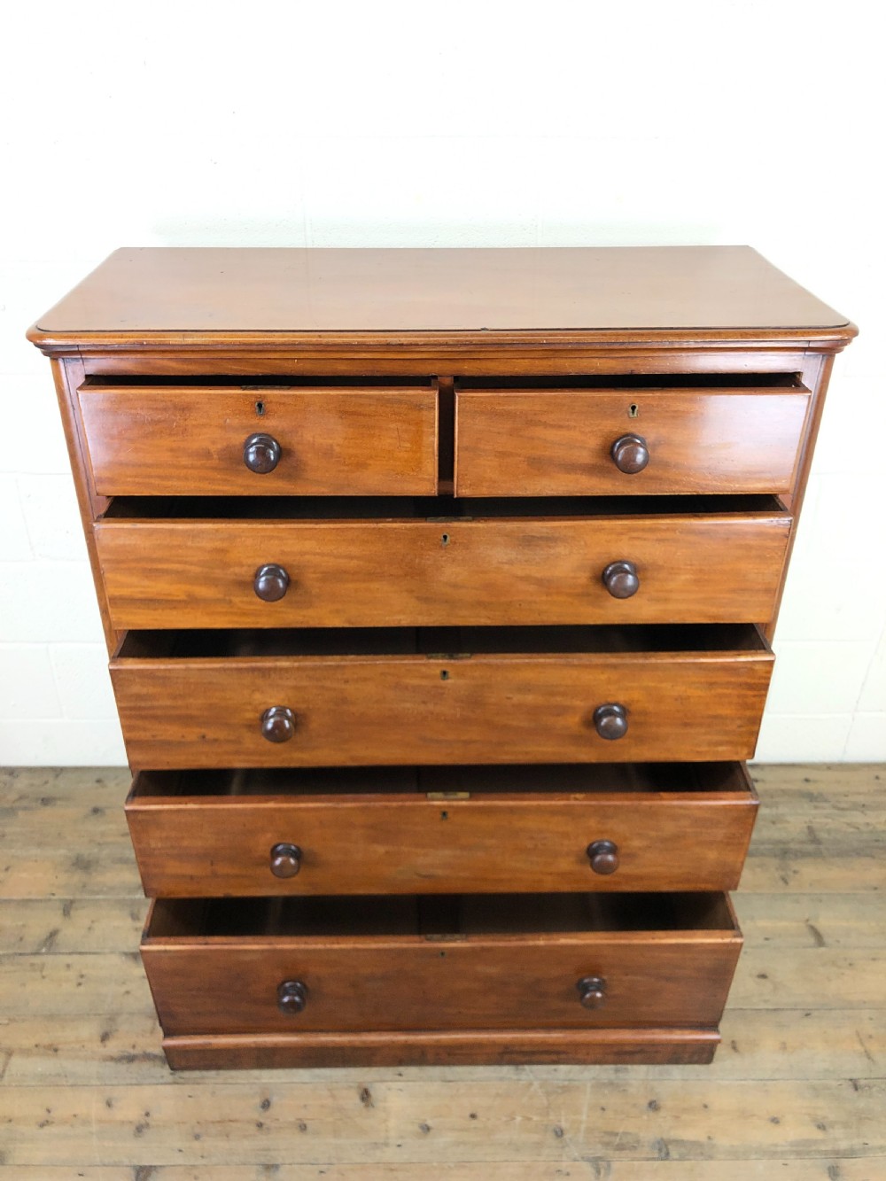 Antique Mahogany Bedroom Chest of Drawers View III