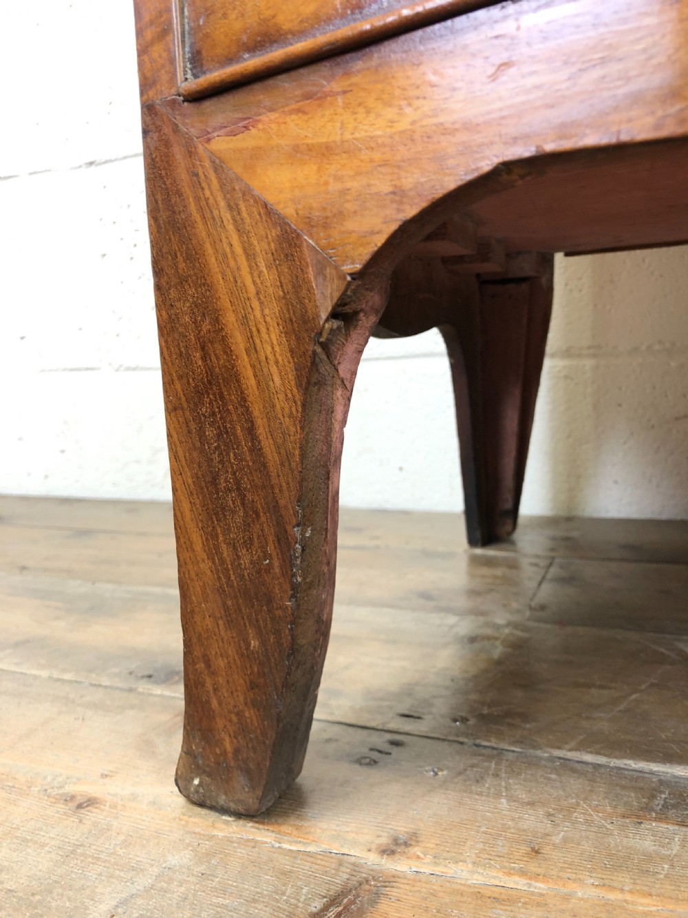 Small Antique Mahogany Chest of Drawers View IV
