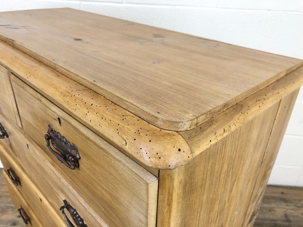 Small Victorian Bedroom Chest of Drawers View V