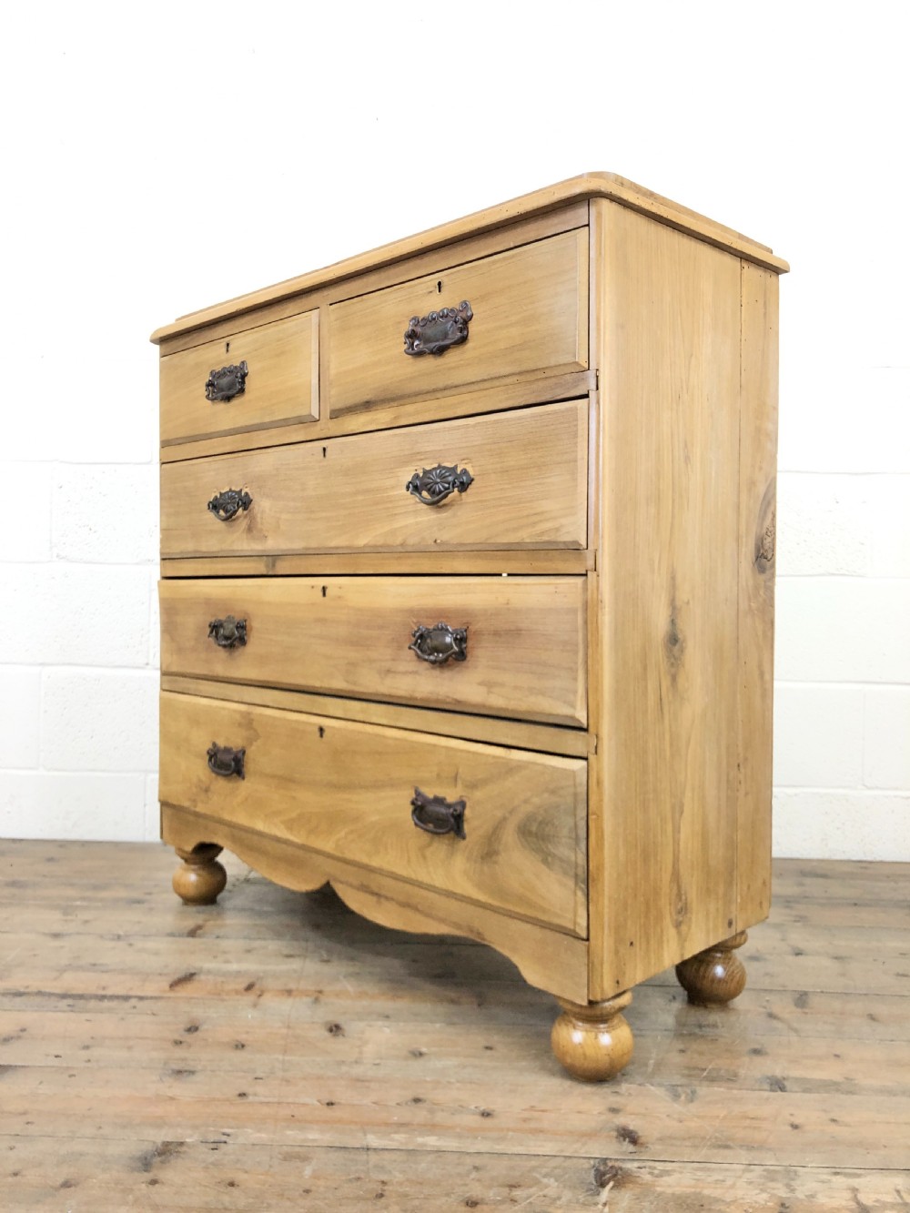 Small Victorian Bedroom Chest of Drawers View VI
