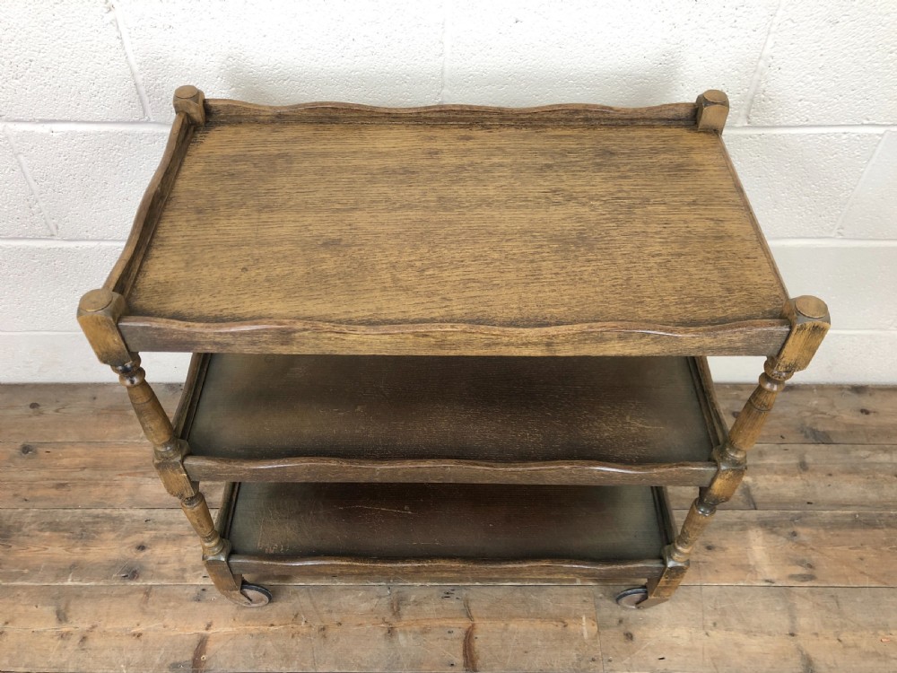 Early 20th Century Tea Trolley View II
