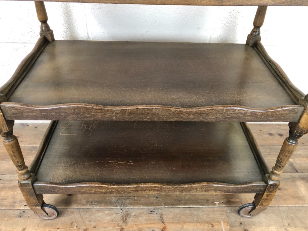Early 20th Century Tea Trolley View IV