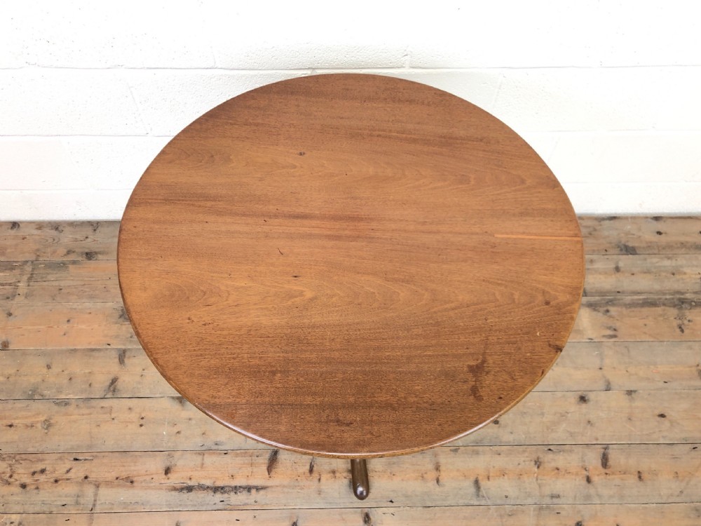 George III Mahogany Snap Top Table View VI
