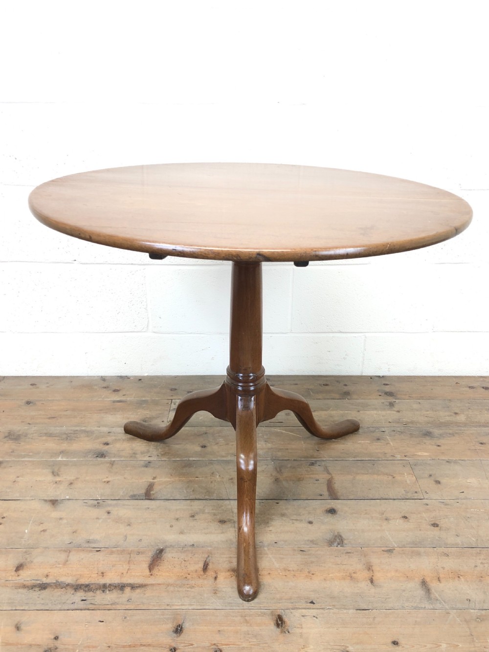 George III Mahogany Snap Top Table View VII