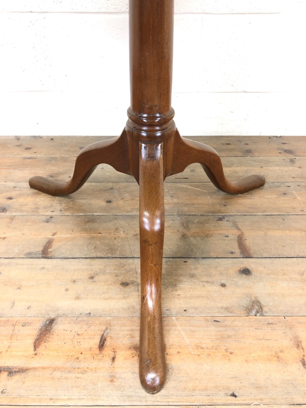 George III Mahogany Snap Top Table View VIII