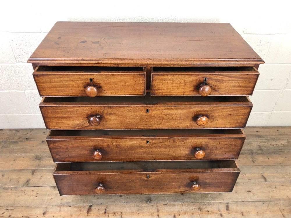 Antique Mahogany Chest of Drawers View III