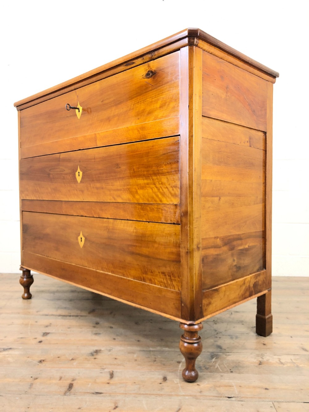 Unusual Antique Mahogany Chest of Drawers View VI