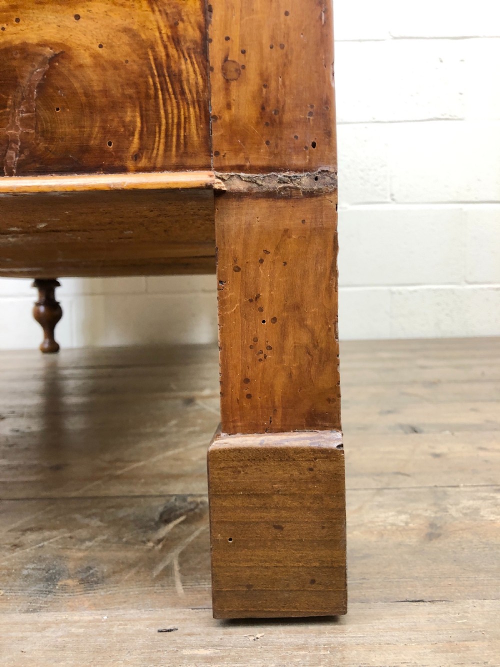 Unusual Antique Mahogany Chest of Drawers View VIII