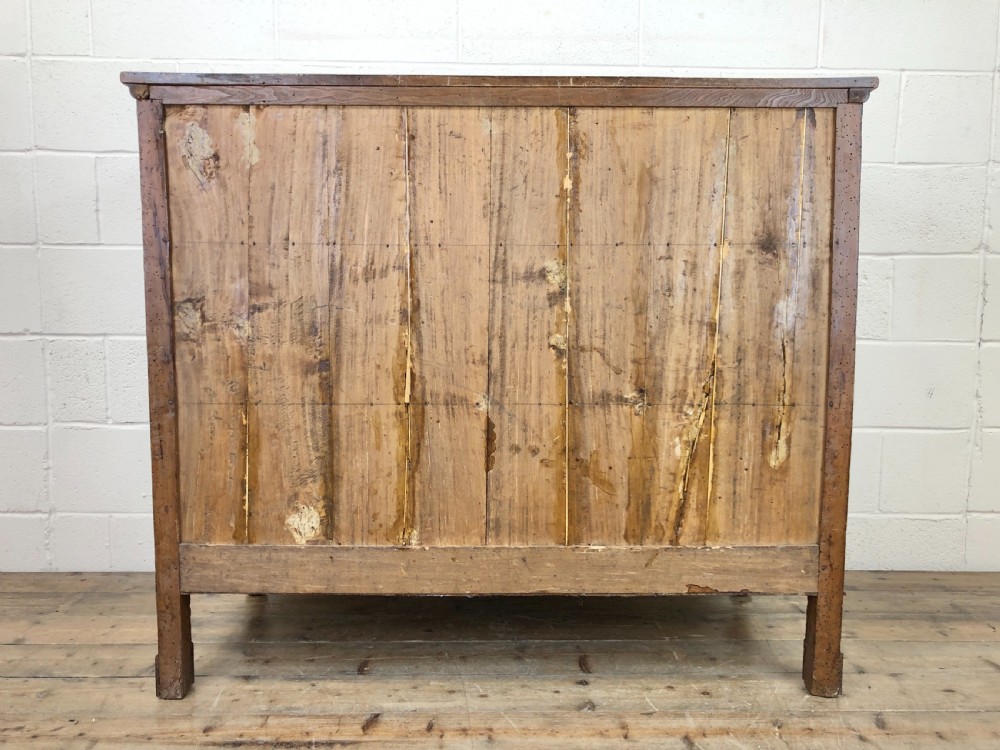 Unusual Antique Mahogany Chest of Drawers View XI