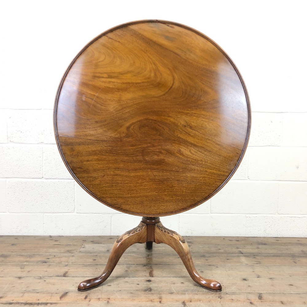Georgian Mahogany Birdcage Pedestal Table 