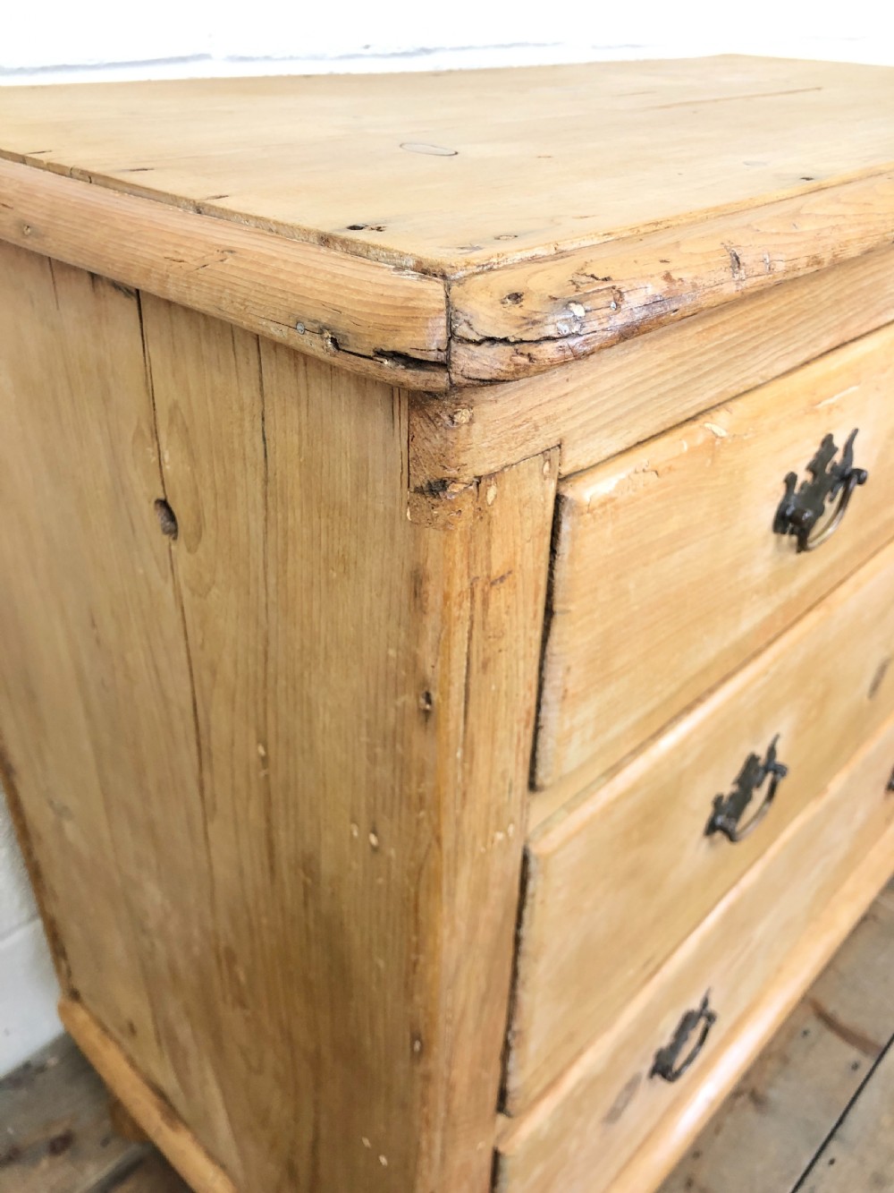 Antique Pine Chest of Drawers View IV