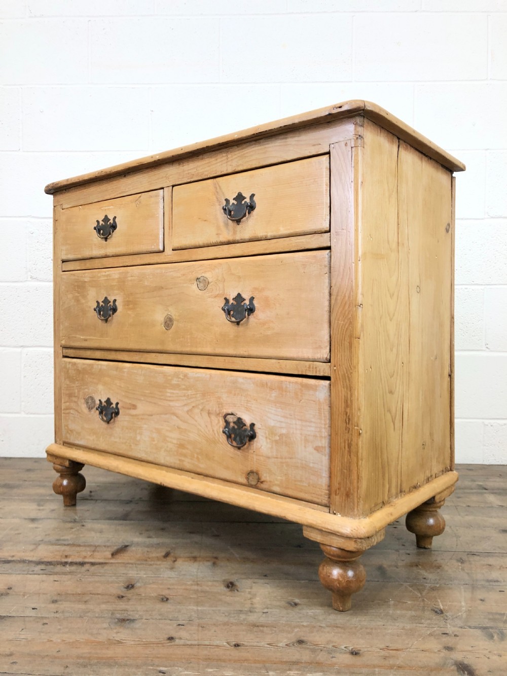 Antique Pine Chest of Drawers View V