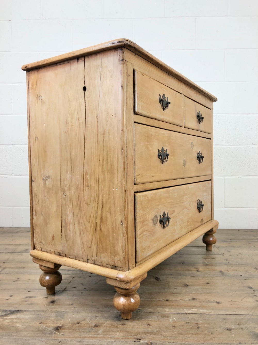 Antique Pine Chest of Drawers View VII