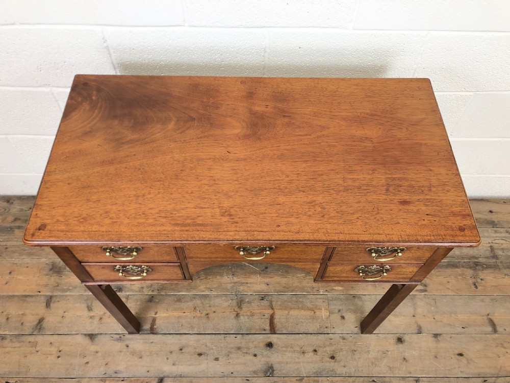 Antique Oak Side Table  View II
