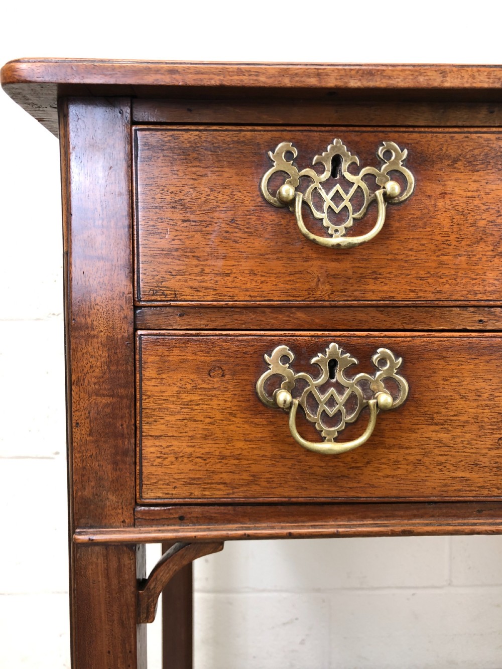 Antique Oak Side Table  View III