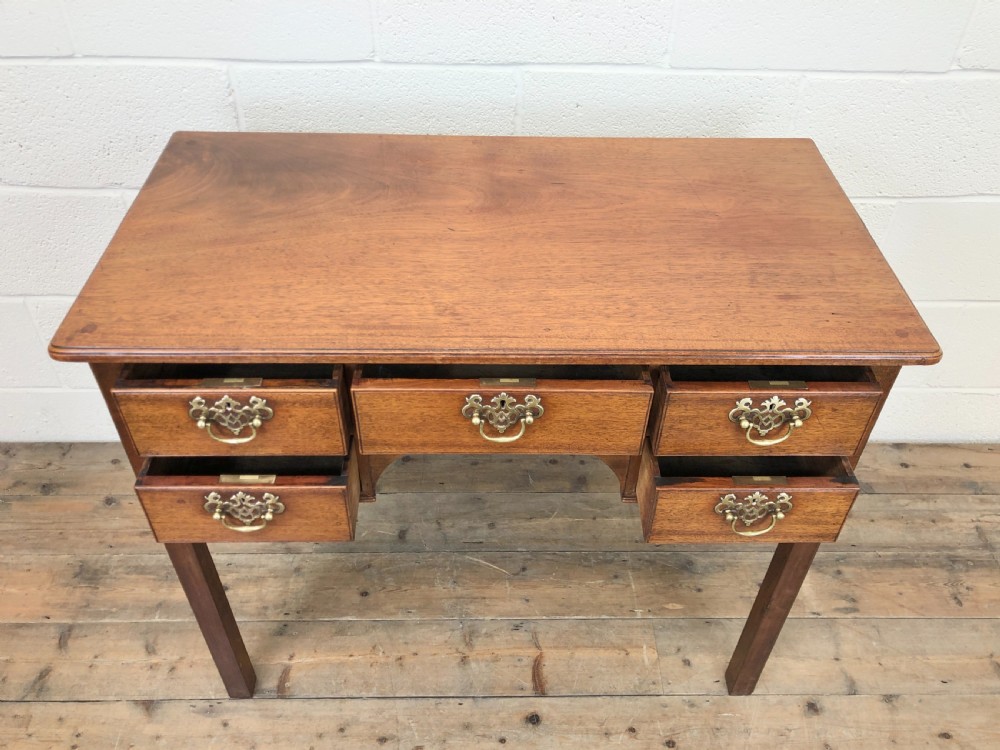 Antique Oak Side Table  View IV