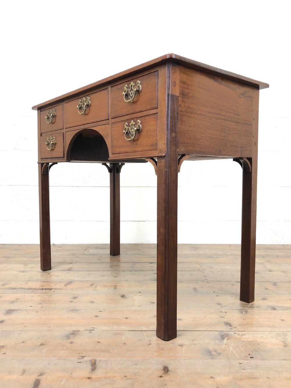 Antique Oak Side Table  View V