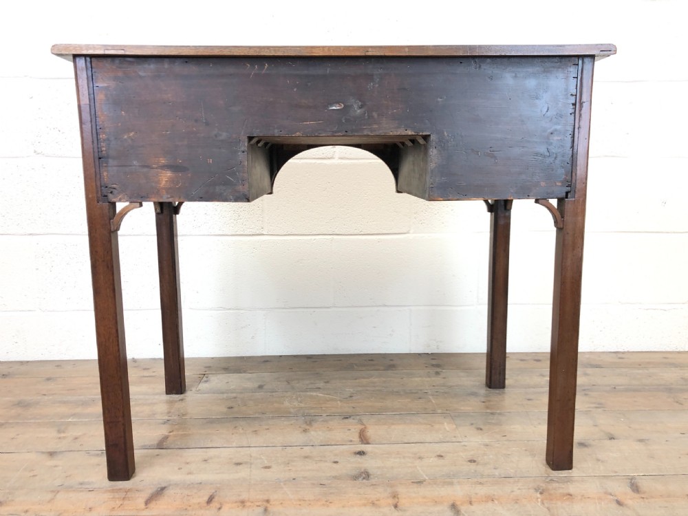 Antique Oak Side Table  View IX