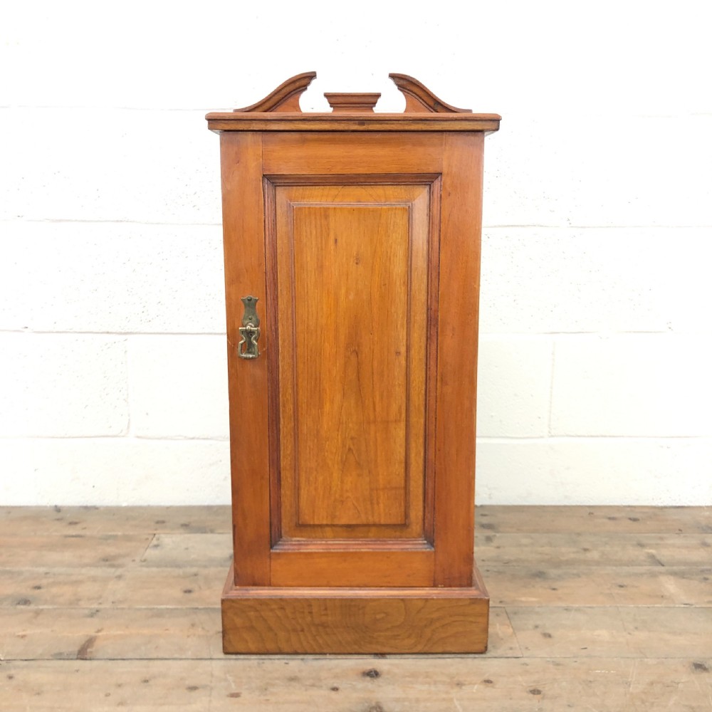 Antique Walnut Blind Panel Cupboard