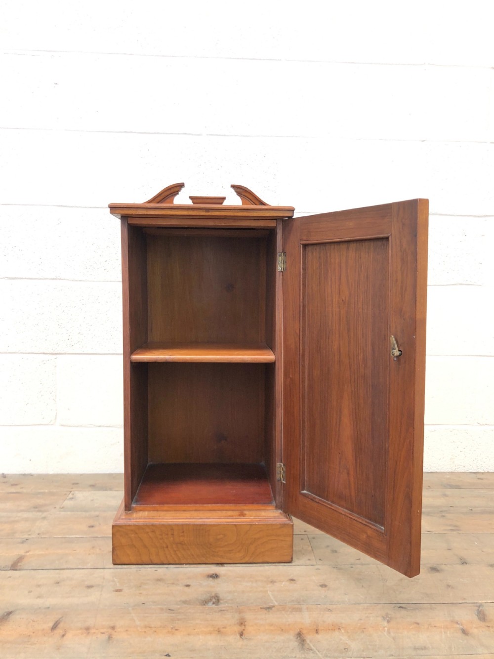 Antique Walnut Blind Panel Cupboard View III
