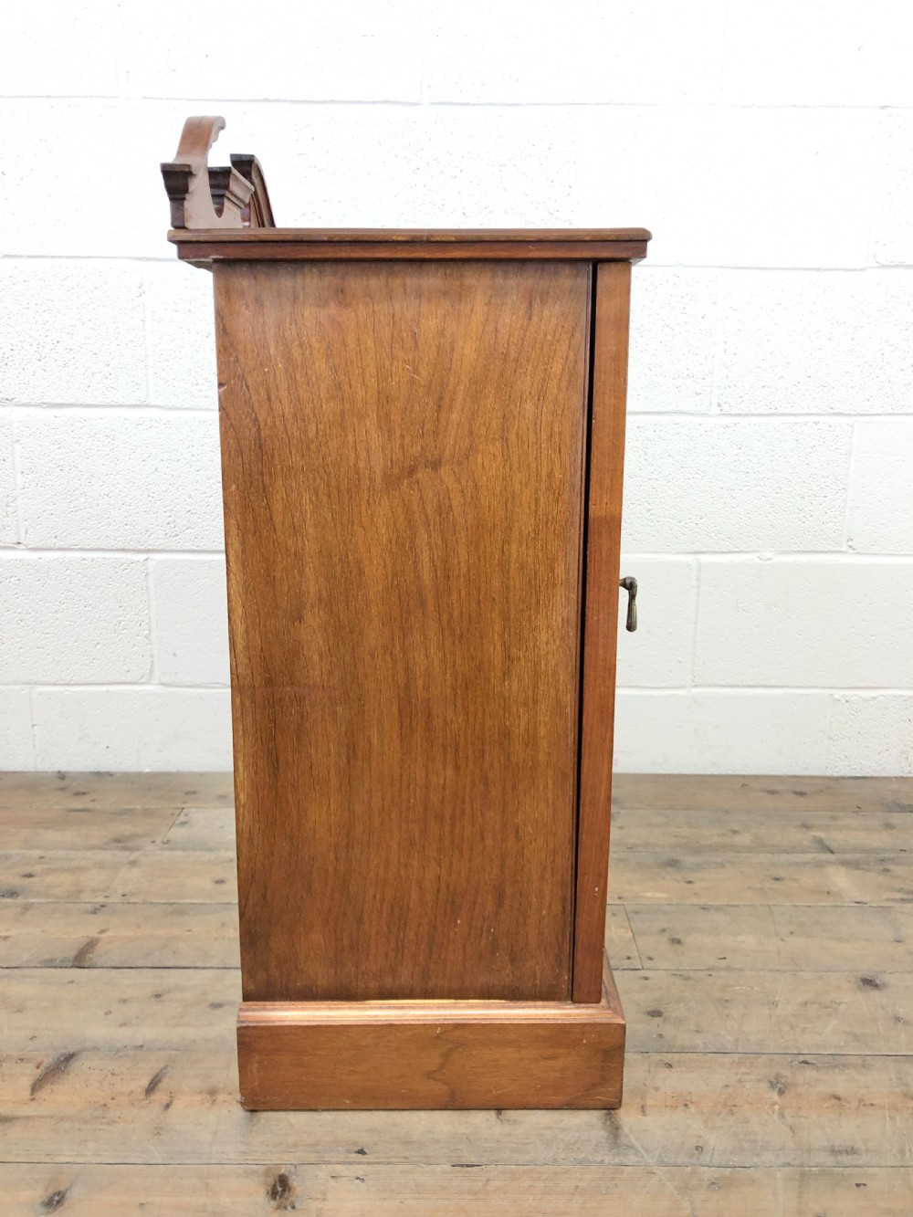 Antique Walnut Blind Panel Cupboard View VII