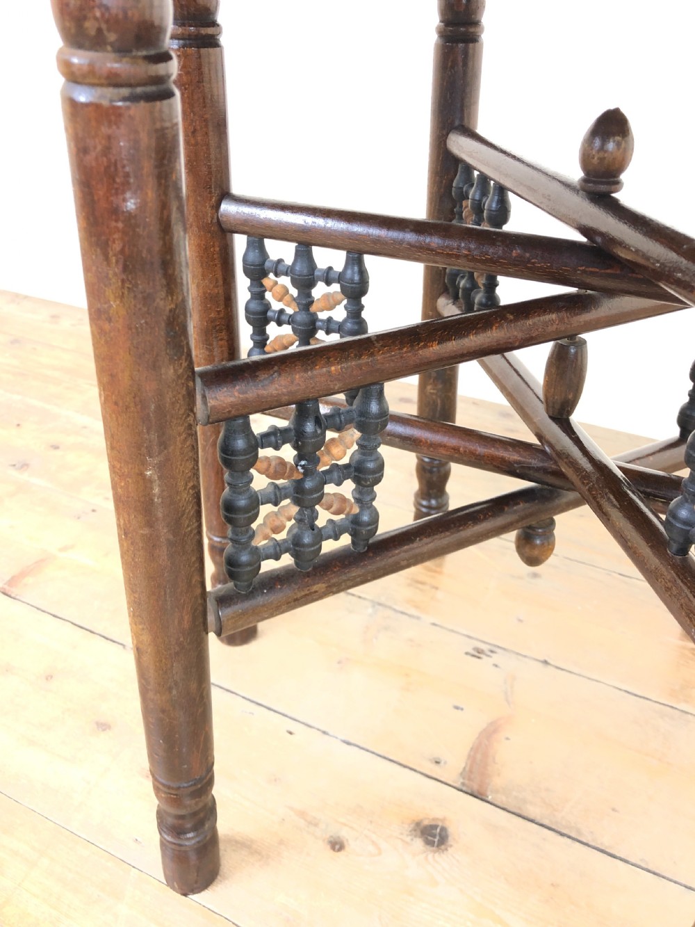 Middle Eastern Brass Tray Top Folding Table View IV