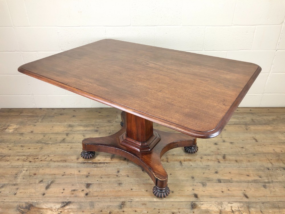 Large Victorian Mahogany Tilt Top Table View IV