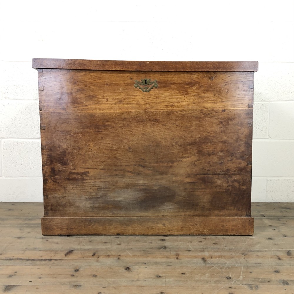 Large 19th Century Oak Box