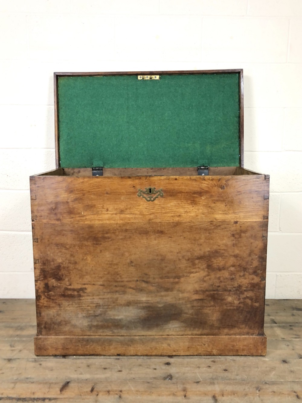 Large 19th Century Oak Box View IV