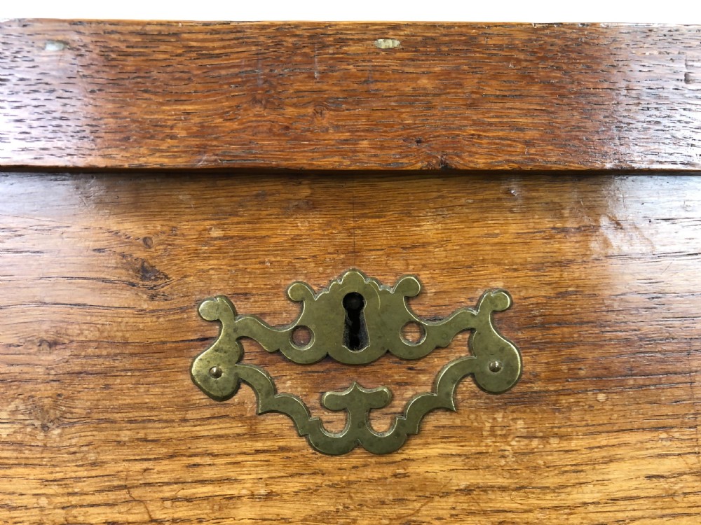 Large 19th Century Oak Box View VII
